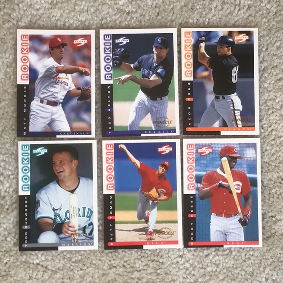 Vintage 1995-97 Score MLB Baseball Trading Cards, Lot of 65 Cards - Picture 2 of 16